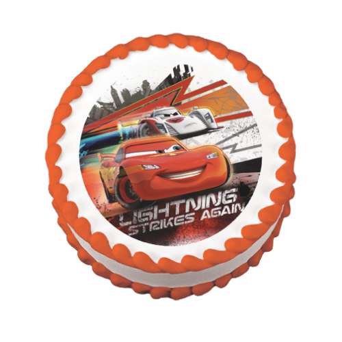Lightning Mcqueen Edible Icing Image #5 - Click Image to Close